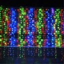 LED ljusgardin 3 x 3 m 4