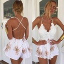 Sommar jumpsuit med spetstopp 4