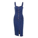 Vestido de verano con botones 1