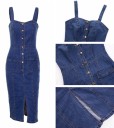 Vestido de verano con botones 8