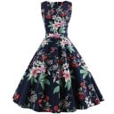 Vestido de verano con falda ancha. 9