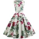 Vestido de verano con falda ancha. 10