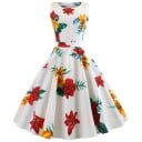 Vestido de verano con falda ancha. 11