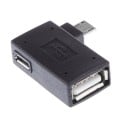 Adaptor unghiular USB la Micro USB 3