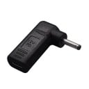 Kątowy adapter USB-C do DC 3,5 x 1,35 / 4,0 x 1,7 / 5,5 x 2,5 3