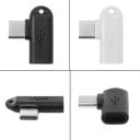 Kątowy adapter USB-C do Micro USB M / F 7