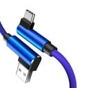 Lomený dátový kábel USB-C / USB K525 6