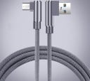 Vinklad kabel för USB till Micro USB 3