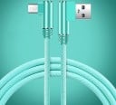 Vinklad kabel för USB till Micro USB 4