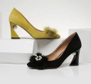 Lyxiga dampumps med dekoration J1369 5