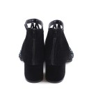 Lyxiga damsandaler med strass 12
