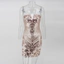 Mini rochie de paiete de lux 4