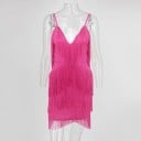 Mini rochie de lux cu franjuri 5