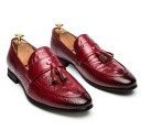 Lyxiga loafers för män J1377 5