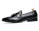 Lyxiga loafers för män J1377 7