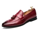 Lyxiga loafers för män J1377 8