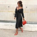Vestido plisado de lujo 1
