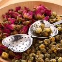 Cuchara de té con colador 7