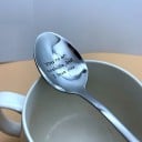 Cuchara con inscripción 20