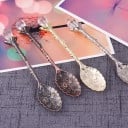 Cuchara con piedra decorativa 5