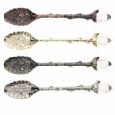 Cuchara con piedra decorativa 6