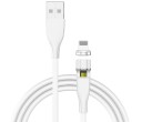 Magnetisk USB-kabel med roterande kontakt 1