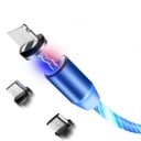 Magnetisk USB-kabel med LED-belysning 12