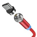 Magnetisk USB-kabel med roterande kontakt 4