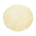 Metallisches Tischset mit Blumenmuster 4