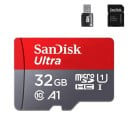 Micro SDHC/SDXC paměťová karta s adaptérem a čtečkou J62 2