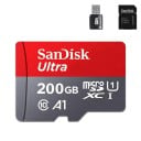 Micro SDHC/SDXC paměťová karta s adaptérem a čtečkou J62 4