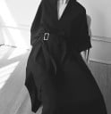 Vestido midi negro 5