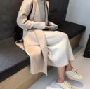 Vestido midi de cuello alto 5