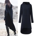 Vestido sudadera asimétrico 5