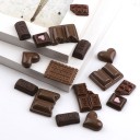 Mini choklad dekorationer 30 st 4