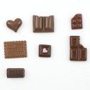 Mini choklad dekorationer 30 st 6