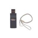 Mini Portable USB 2.0 HUB med 3 portar 4