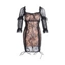 Rochie mini din dantela 2