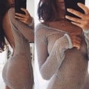 Mini rochie translucidă 3