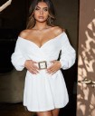 Rochie mini cu curea 6