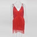 Mini rochie cu franjuri 3