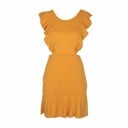 Rochie mini cu volane 9