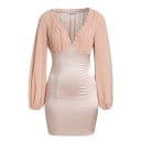 Rochie mini cu mâneci largi 1