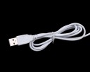 Mini USB-mikrofon med stativ - Vit 2