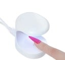 Mini UV/LED lampa na nechty 16 W 8