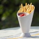 2-i-1 pommes frites och såsskål 1