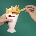 2-i-1 pommes frites och såsskål 2