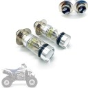 Motorcykellampa H6 / Ba20d 2 st. 2