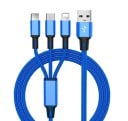 Micro USB / USB-C / Lightning laddningskabel 3