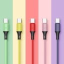 USB till Micro USB / USB-C / Lightning laddningskabel 1,2 m 7
